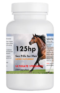 125hp Strong Sex Pills for Men Male Enhancement 5 Star Rating Cheap Full Bottle