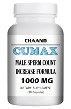 Load image into Gallery viewer, CUMAX - SEX PILLS FOR MEN - INCREASE EJACULATION LOAD VOLUME - NATURAL DIETARY SUPPLEMENT 30 Pills