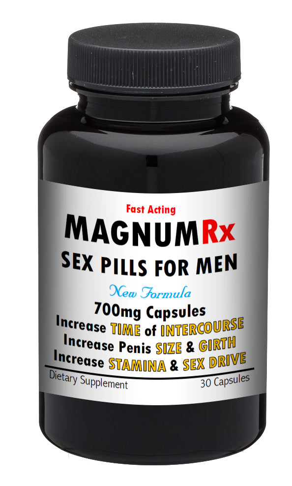 MAGNUM RX Male Enhancement Pills Sex STRONG MEN STAMINA SIZE 30x PILLS