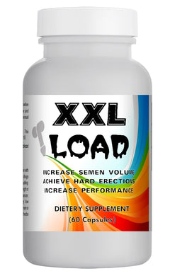 XXL LOAD - SEX PILLS FOR MEN - INCREASE EJACULATION LOAD VOLUME - NATURAL DIETARY SUPPLEMENT 60 Pills