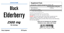 Load image into Gallery viewer, Black Elderberry Extract 2500mg Serving 200 Capsules High Potency CH