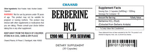 Berberine HCl Lot of 7 Bottles 1200mg Serving Diabetes,Depression,Cholesterol,Heart Capsules CH