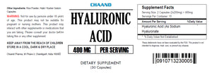 Hyaluronic Acid Lot of 7 Bottles 400mg Serving. Only $6 Per Bottle Capsules CH