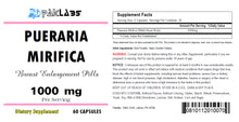 Load image into Gallery viewer, Pueraria Mirifica Lot of 5 Bottles 1000mg Serving Breast Hip Butt Female Curve Enhancement Capsules CH