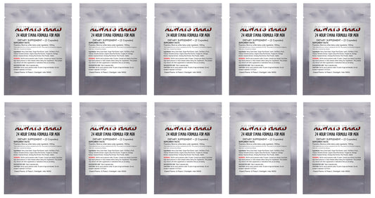 Always Hard Strong Sex Pills for Men Male Enhancement 5 Star Rating Cheap 20 (10x Single Pack)